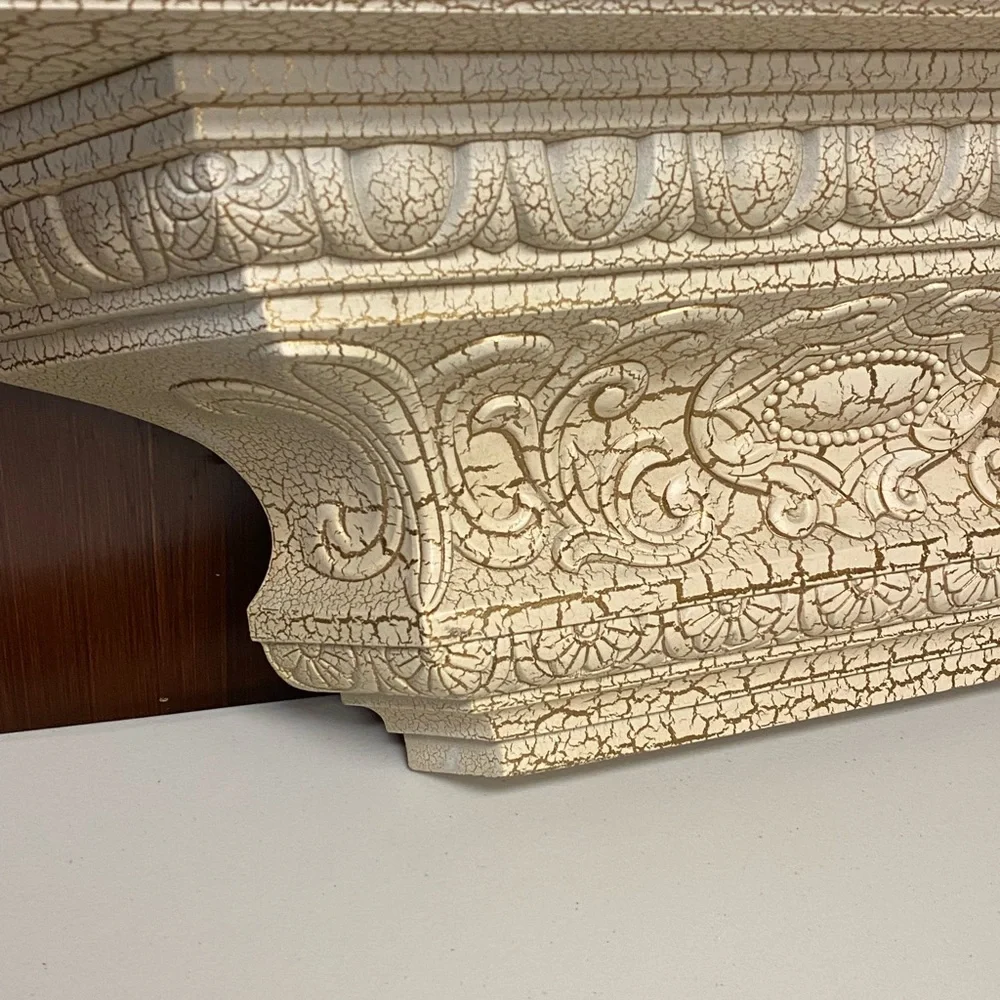 Home interiors and gifts vintage Syroco Baroque wall shelf